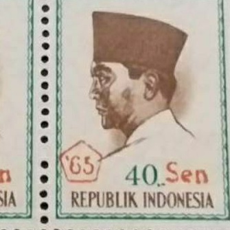 

Prangko CONEFO sukarno rp10 tahun 1965 blok 4 MINT