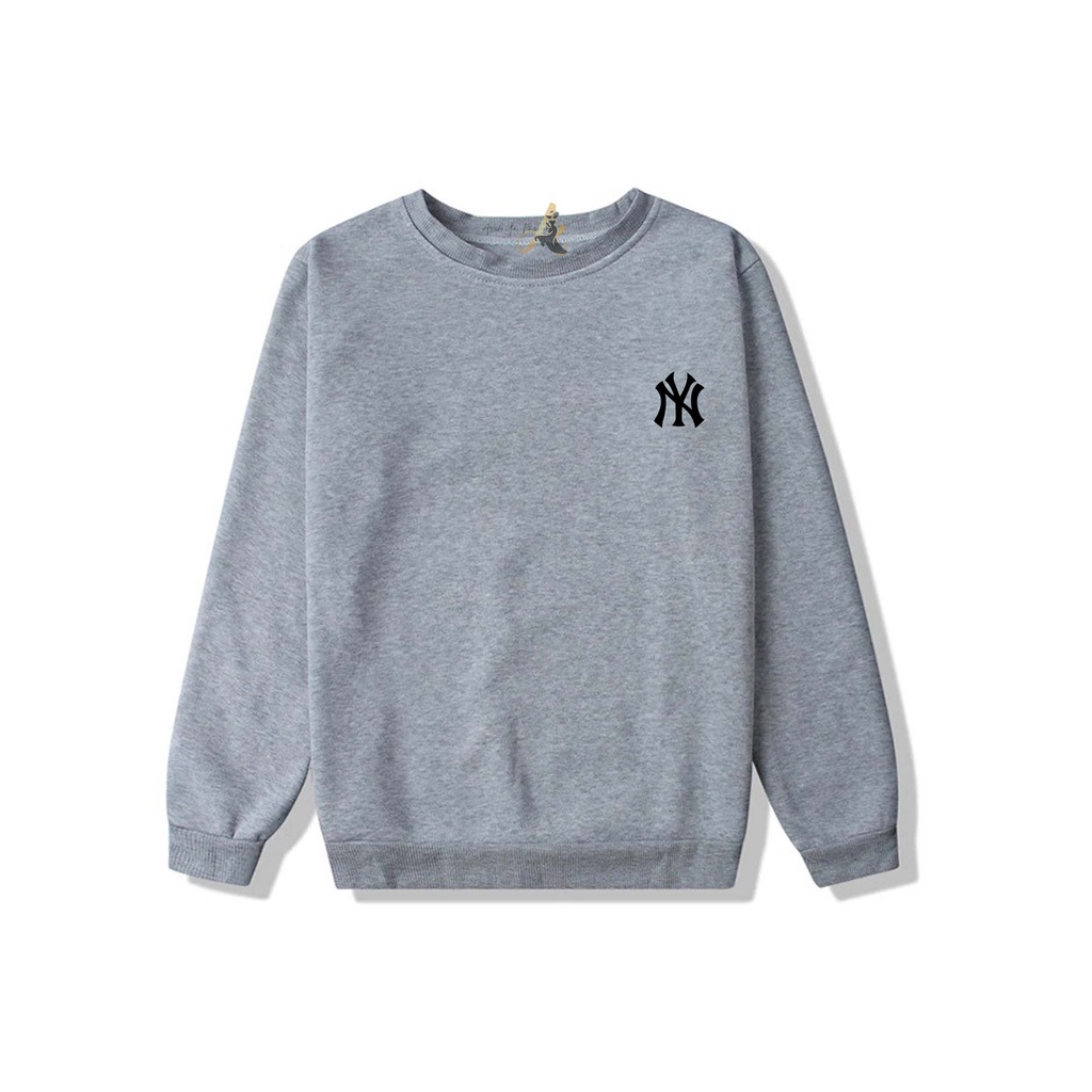 SWEATER OVERSIZE CREWNECK NY STREETWEAR  SWEATSHIRT PRIA DAN WANITA