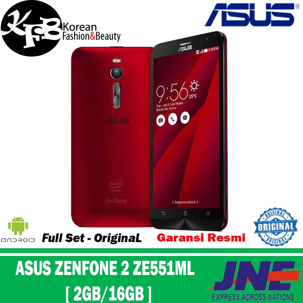 HP android  ASUS ZENFONE 2 ZE551ML 16GB RAM 2GB - ORIGINAL - GARANSI
