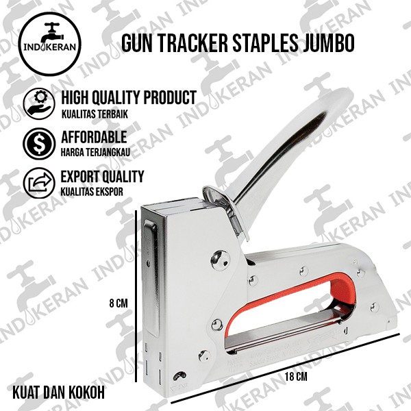 INDOKERAN - Gun Tracker Staples Tembak - High Quality