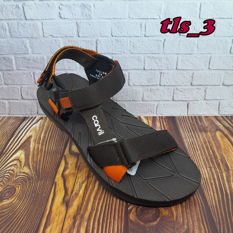 SANDAL PRIA CARVIL REDFORD 38-44 SEPATU SANDAL GUNUNG CARVIL ORI