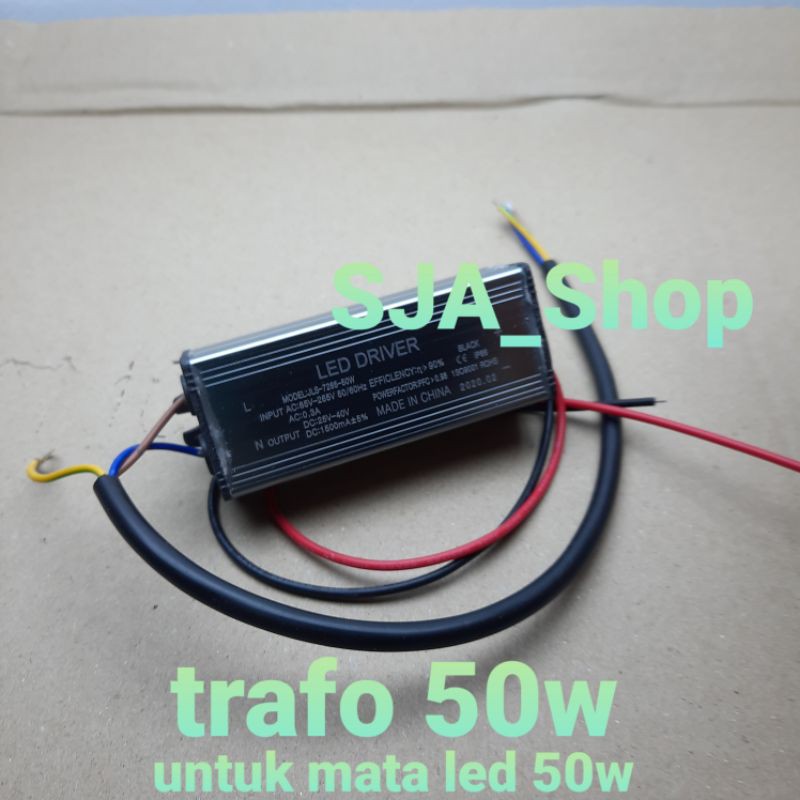TRAFO LAMPU SOROT 50 WATT / MATA LED 50W