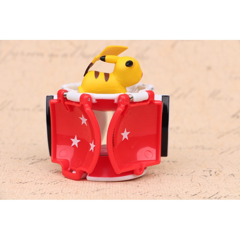 4pcs / set Mainan Pokeball Pokemon Pikachu Minifigure Untuk Koleksi / Hadiah Anak