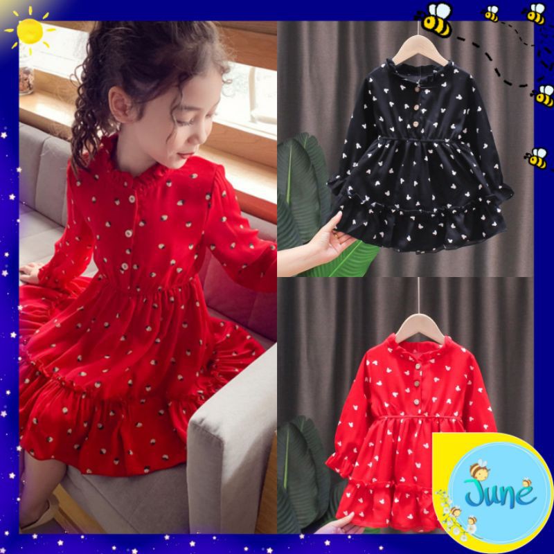 [READYJAKARTA] DRESS ANAK PEREMPUAN GAUN PESTA DRESS CANTIK MOTIF MCKEY DRESS TUTU DRESS MURAH #471