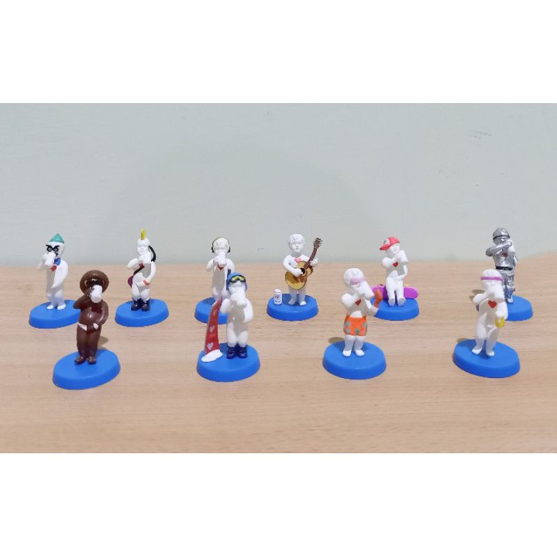 Set Mini Figur Suntory Dakara Little Angel Boy (10 pcs)