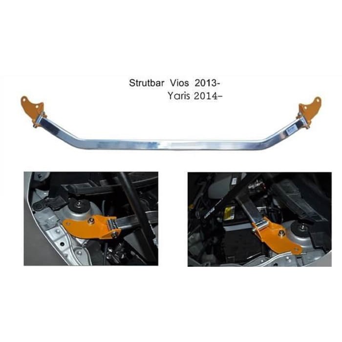 Strutbar Toyota Yaris 2014 - Up / Strut bar Yaris 2014 - Up