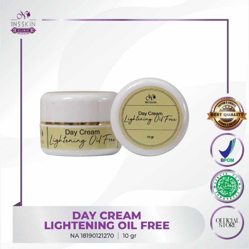 New NSSKIN Day Cream Lightening Oil Free