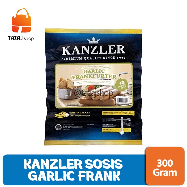 

Kanzler Sosis Garlic Frank 300 Gram