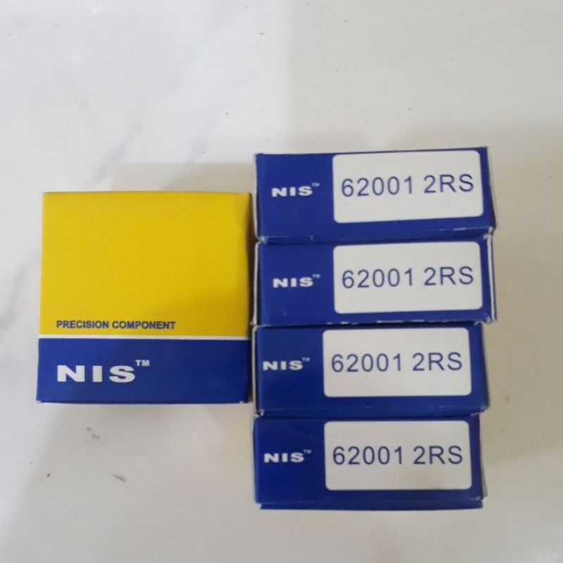 bearing 62001 2rs merk NIS lisensi japan