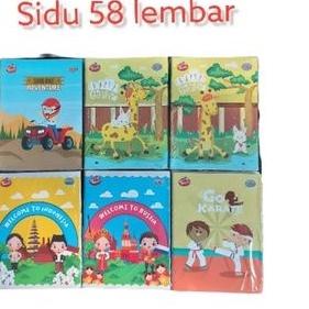 

Big Sale - Buku Tulis Sidu 58 Lembar 1pak isi 10 buku
