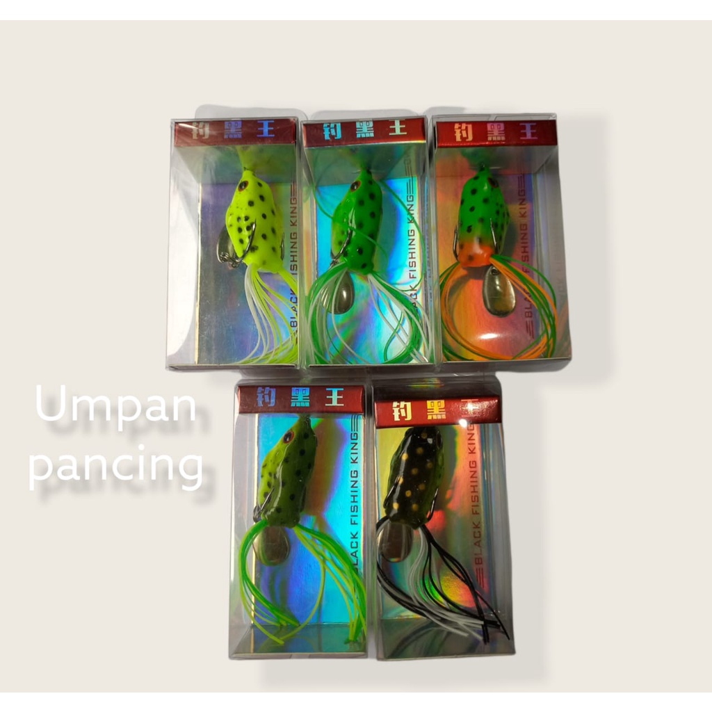 Umpan Kodok Palsu / Umpan Gabus / Umpan Pancing 4cm