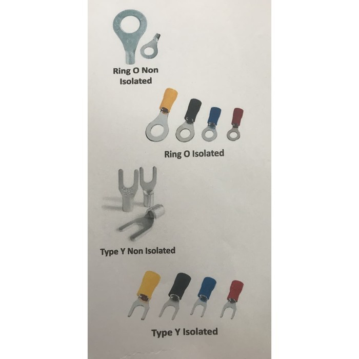 Skun Y 5.5-6 POLOS / Skun Kabel VY 5.5-6 / Skun Garpu / Skun U 5.5-6/Skun Polos Y 5.5-6 Non Isolated