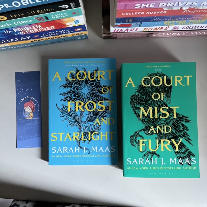 A Court of Frost and Starlight & A Court of Mist and Fury acofas acomaf by Sarah J. Maas english new