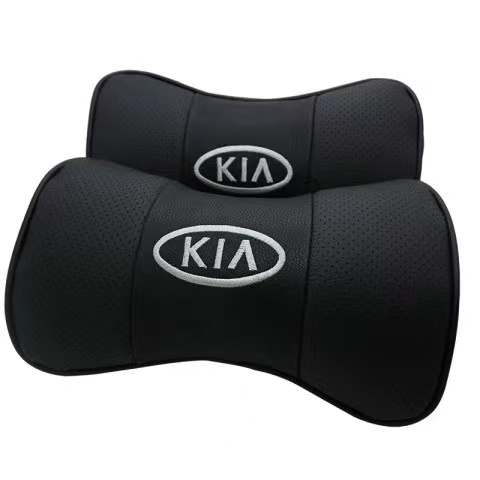 G-club Bantal Sandaran Kepala Jok Mobil universal Bahan Kulit breathable Untuk KIA