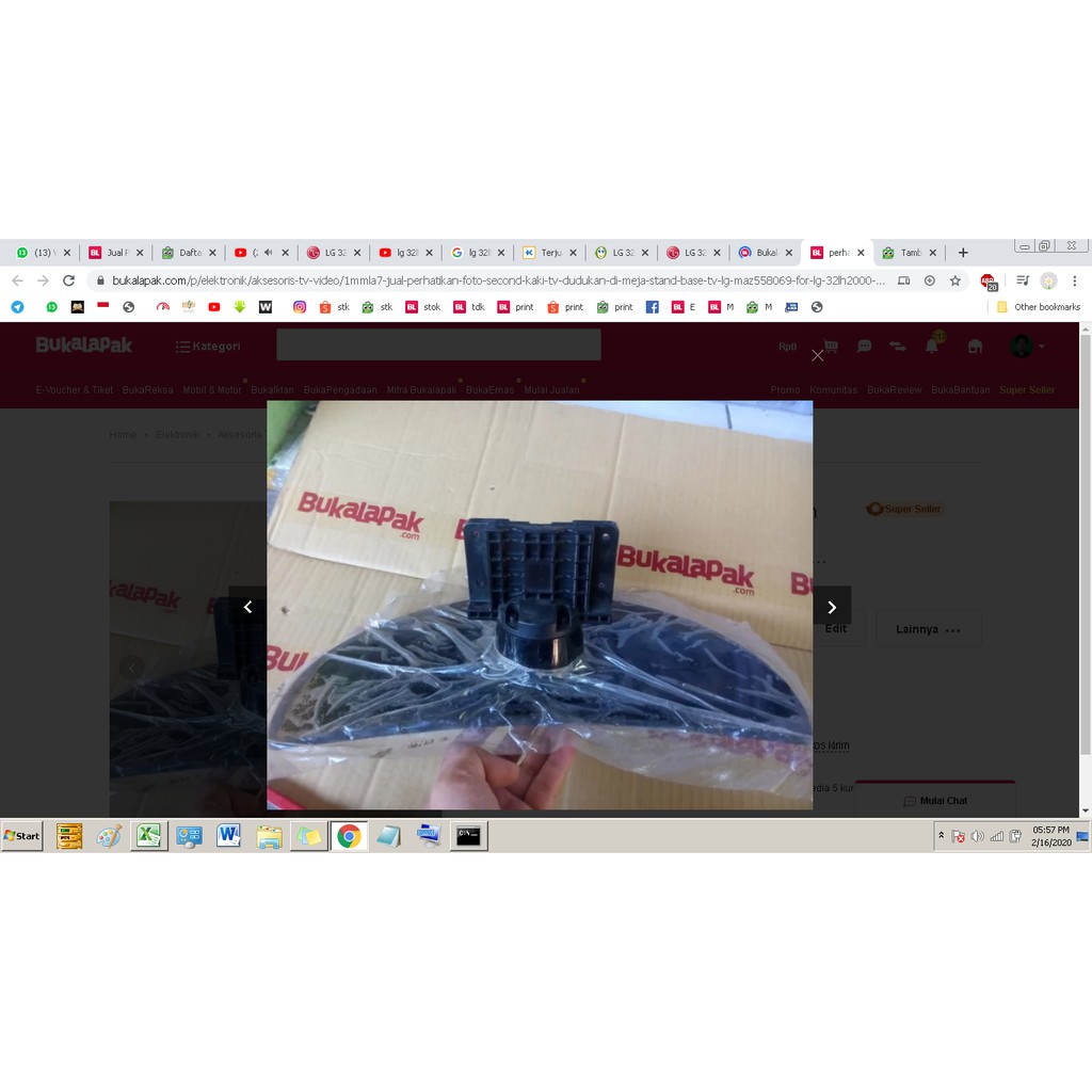 bekas kaki tv dudukan di meja stand base tv lg lg 32lh35fr MAZ558069 LG 32LH2000 32 LCD TV lg 32 inc