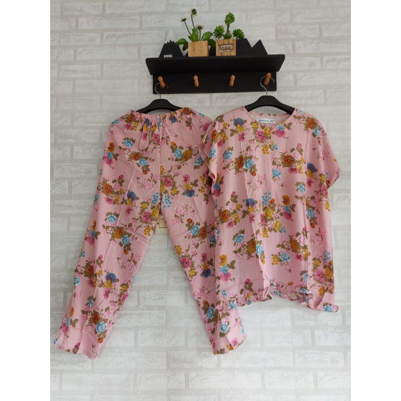 SETELAN PAJAMAS RAYON