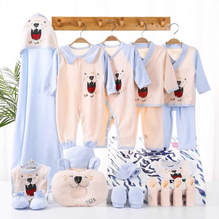 Bostonstore Baby Gift Set Paket Kelahiran Pakaian Setelan Bayi 0~5 bulan 20pcs / Hampers Lahiran / Hampers Lahiran Bayi Perempuan dan Laki-laki / Hampers Lahiran Bayi / Hampers Lahiran Murah / Hampers Bayi New Born / Hampers Bayi Perempuan 0 5bulan