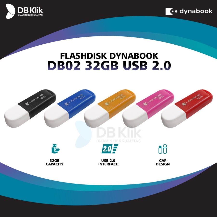 Flashdisk DYNABOOK DB02 32GB USB 2.0 -USB Flash Drive Dynabook 32GB...