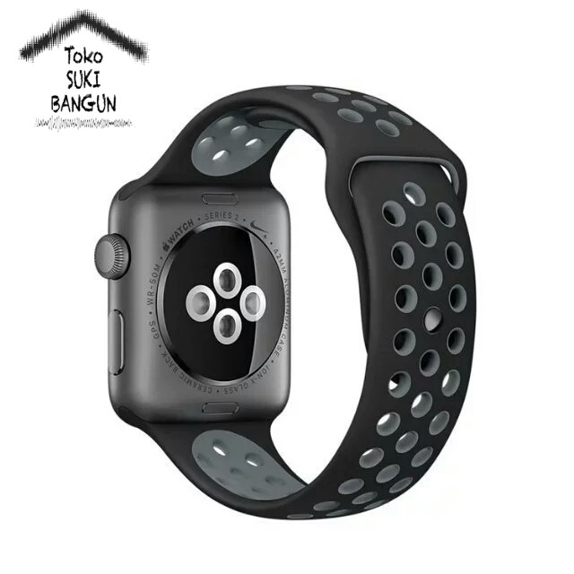 Strap Apple Watch Series Ultra 8 7 6 5 4 3 2 1 49mm 45mm 44mm 42mm TALI JAM Rubber SPORT BREATHABLE Silicone