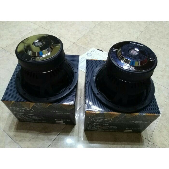 subwoofer harmonic drive