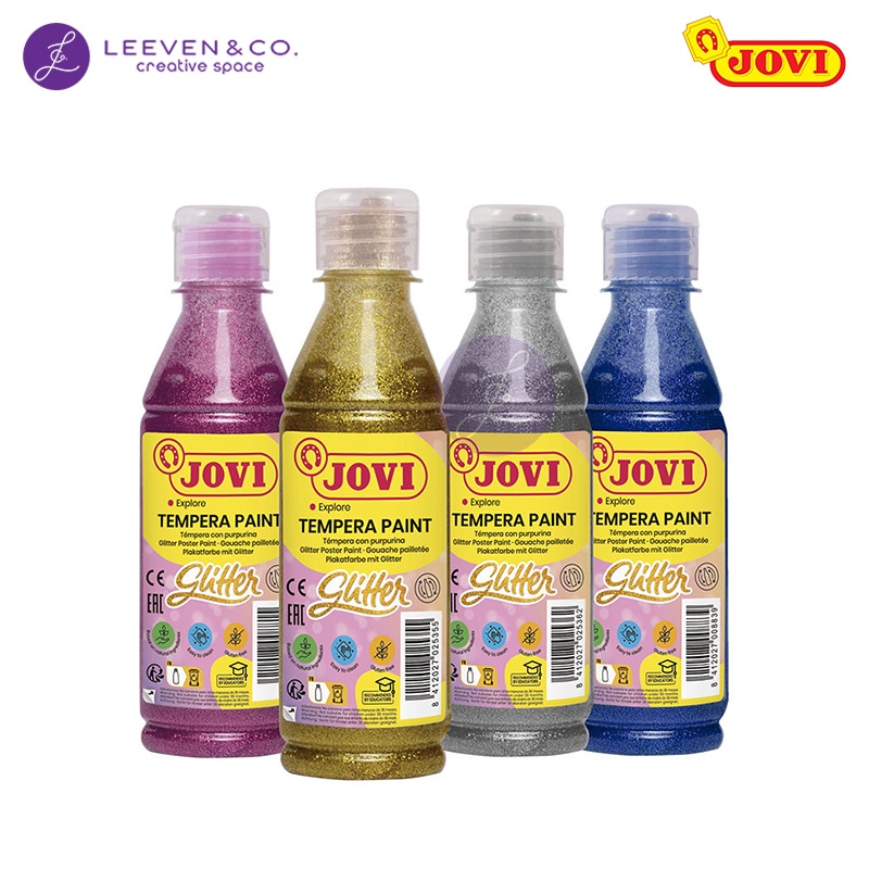 

JOVI TEMPERA PAINT LIQUID POSTER PAINT 250ML GLITTER