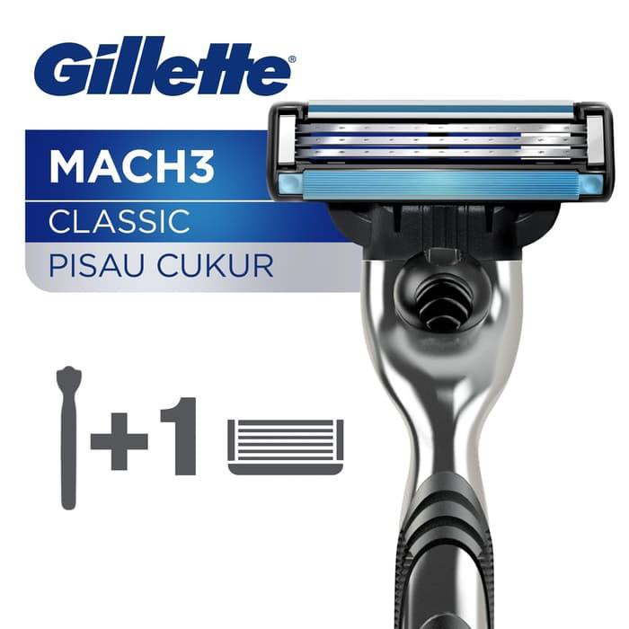 [TERBARU] GILLETTE PISAU CUKUR MACH 3