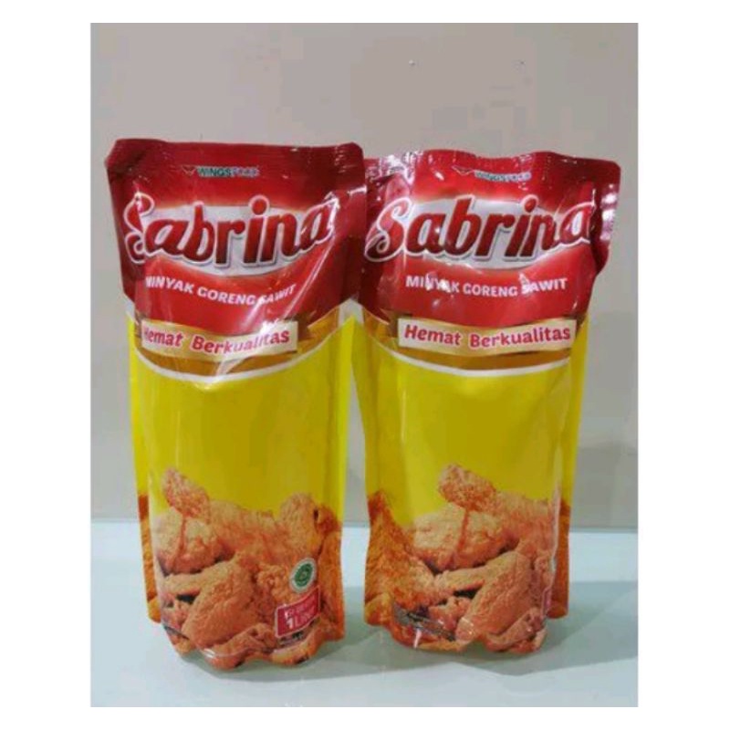 

Promo Minyak Goreng Sabrina 1 liter Minyak Goreng Bagus Murah