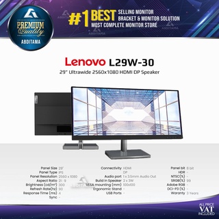 Monitor LED Lenovo L29W-30 Ultrawide 29” 2560x1080 HDMI DP Speaker