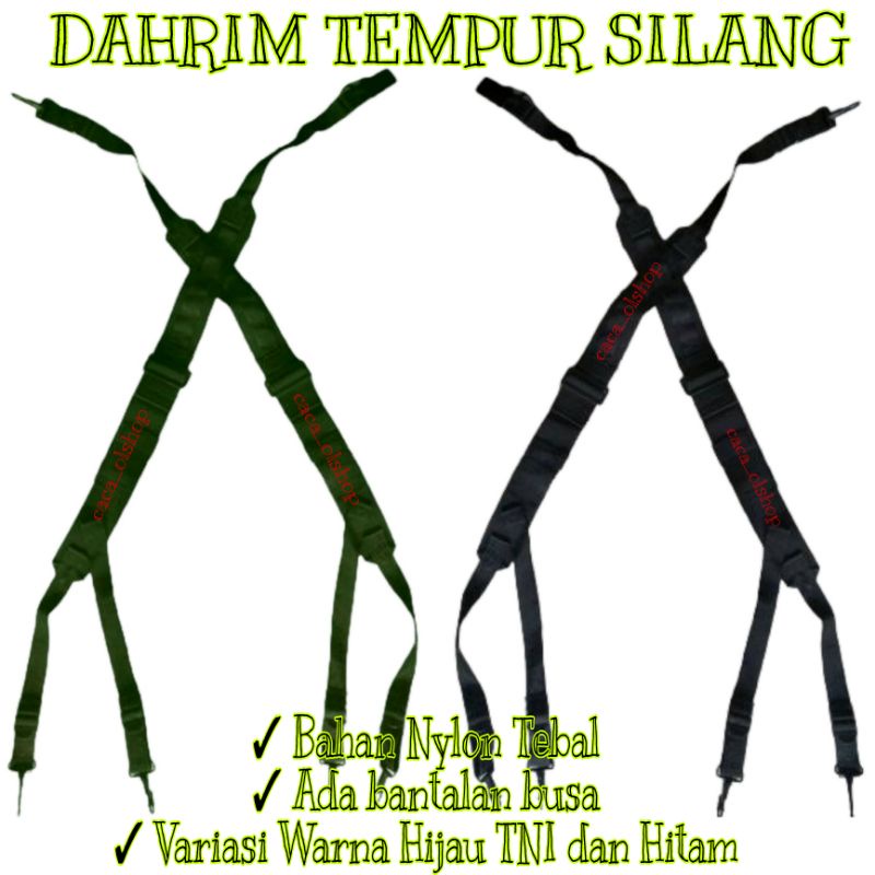 Dahrim Silang/Tempur/Pendidikan Hitam-Hijau