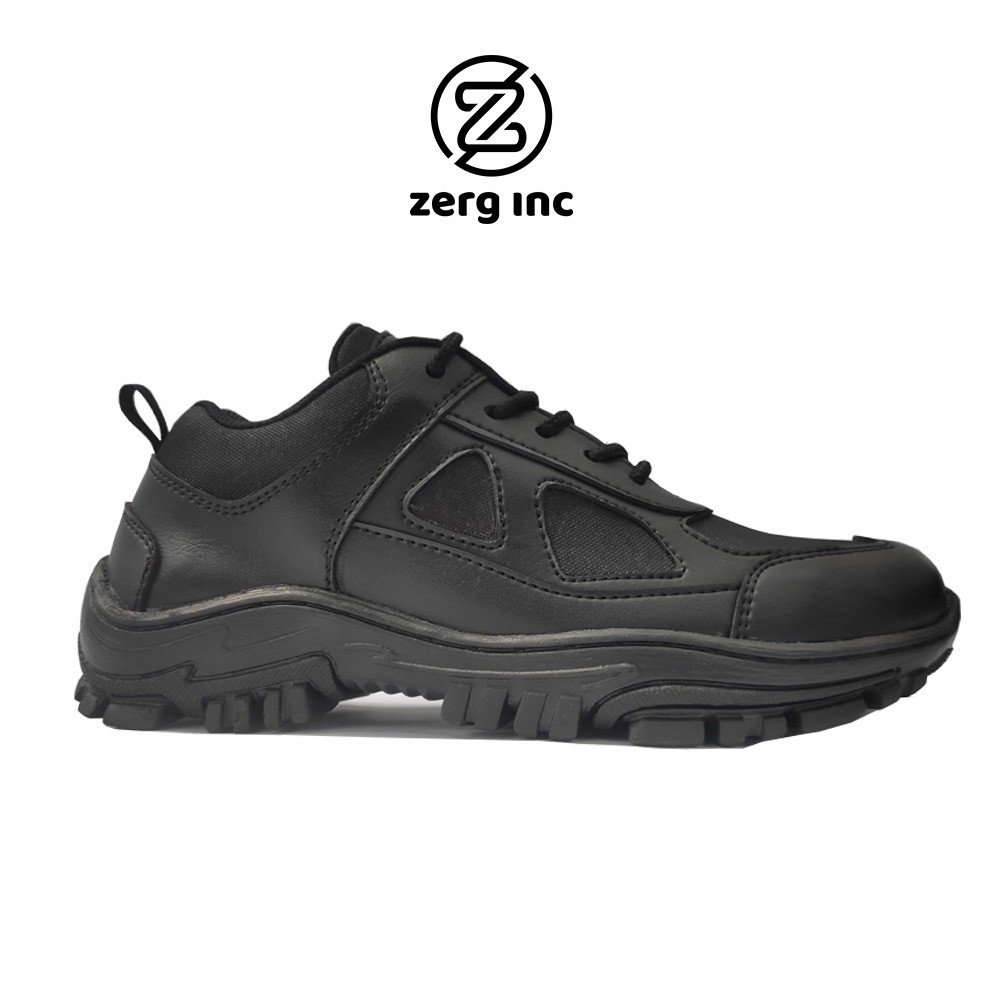 Sepatu Pria Boots Pendek Sepatu Outdoor Touring Hiking Original Zerg Lunar Low Sintetis 2001 Qual