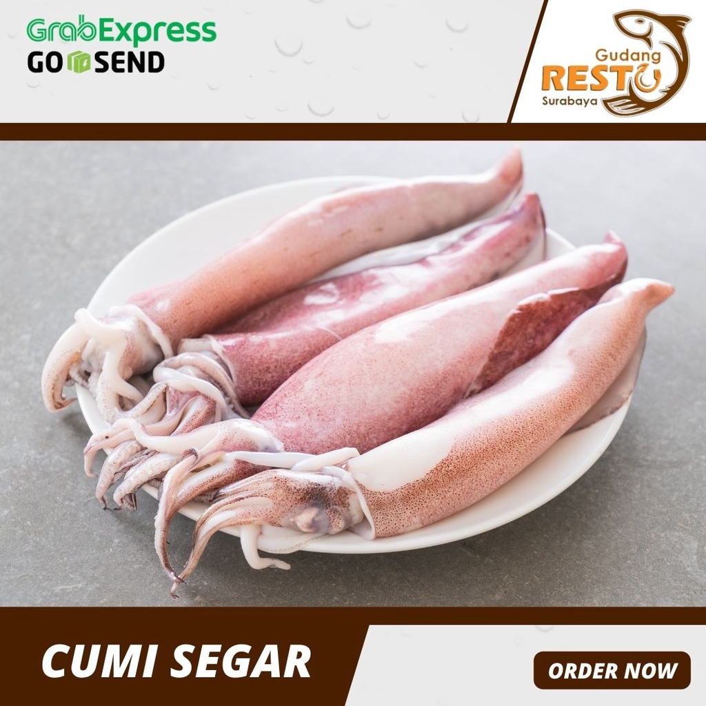 

Cumi Segar / Cumi 1kg / Gudang Resto Surabaya