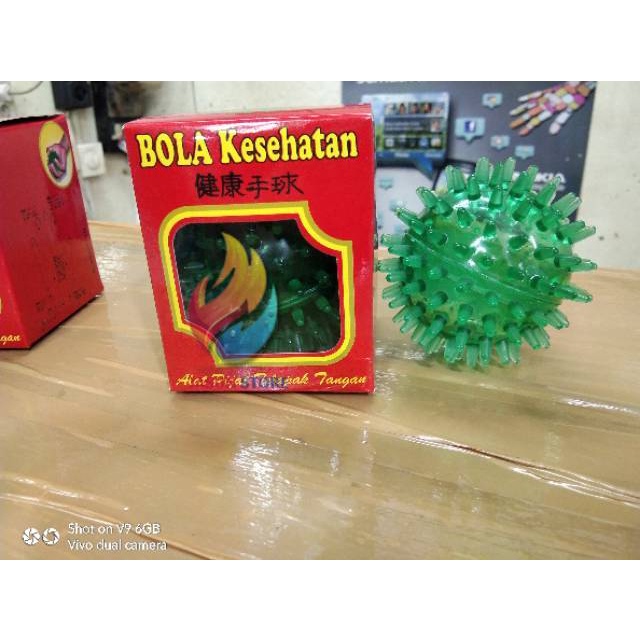 Bola Duri karet/ bola untuk latihan stroke/ terapi tangan