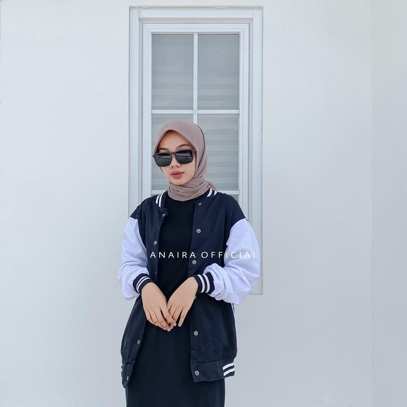 BASIC BASEBALL JAKET  PRIA WANITA JAKET BASEBALL PRIA WANITA