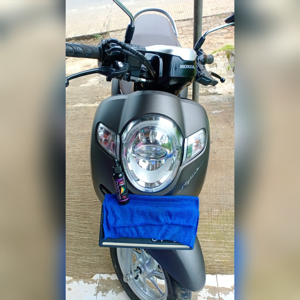 Mikhaeladsport Pengkilap Body Motor Doff - Matte Nano Coating Poles Motor Doff