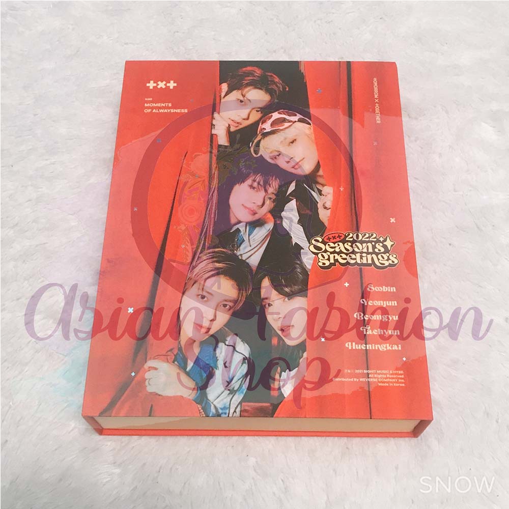 TXT 2022 Season Greetings UNSEALED (minus photocard)