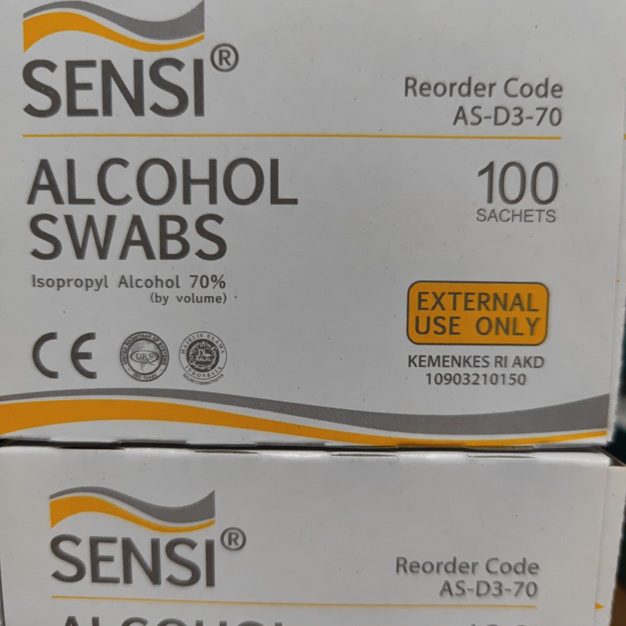 Alcohol Swabs Sensi / Alkohol Swab Antiseptik