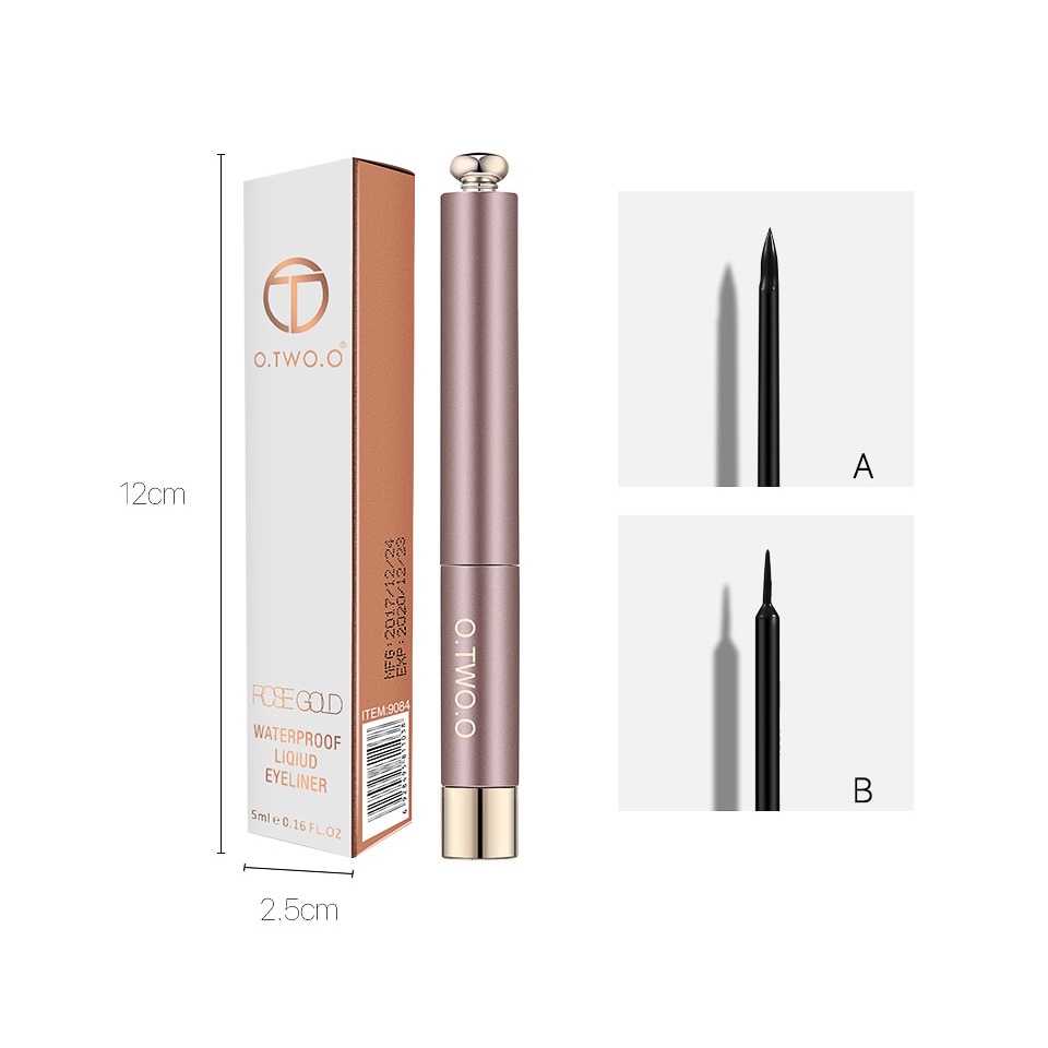 O.Two.O Liquid Eyeliner Rose Gold Series O.Two.O Eyeliner OTwoO Eyeliner O Two O  Eyeliner Waterproof O.Two.O