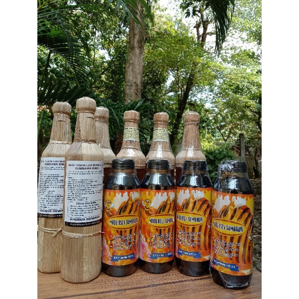 Madu Sumbawa Hitam Botol Plastik 500ML