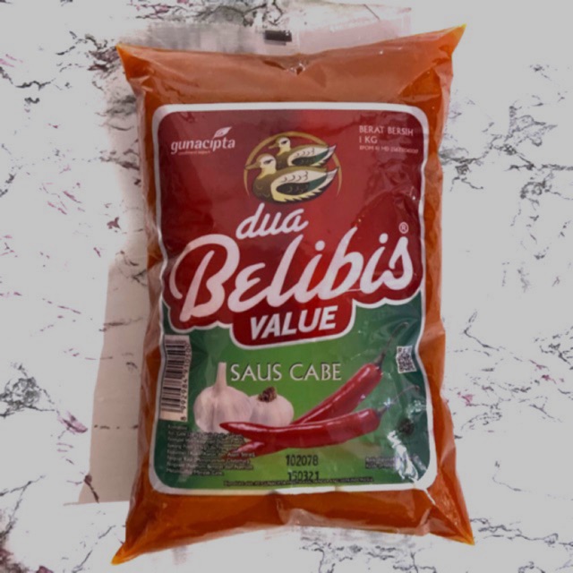 

Belibis saus cabe bantal value 1kg