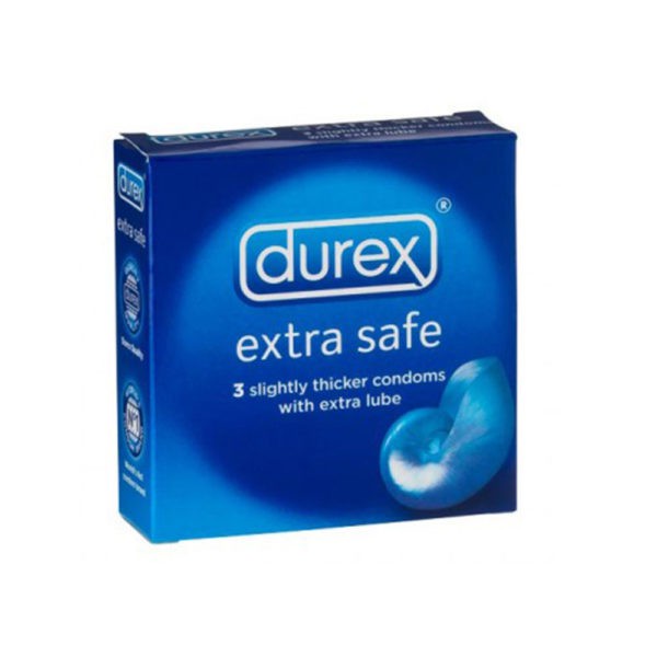 Durex Extra Safe Kondom isi 3 Pcs