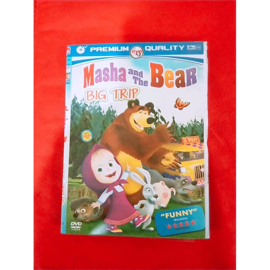 Sale Promo Kaset Dvd Film Anak Kartun Masha And The Bear Terlaris