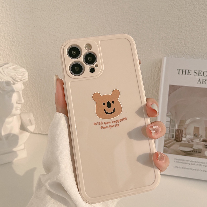 Soft Case TPU Motif Print Kartun Hewan Karla Untuk Iphone 7 8 PLUS X XR XS 11 12 13 MINI PRO MAX SE 2020