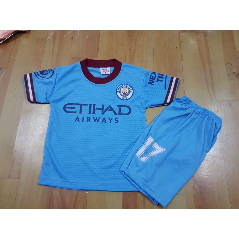 SETELAN BAJU BOLA ANAK M.CITY 2022-2023 USIA 1-6 TAHUN