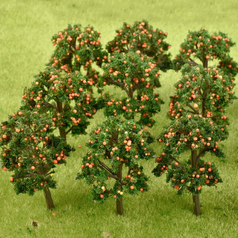 Miniatur Pohon Tanaman Jeruk Diorama Maket Terarrium - MNB34