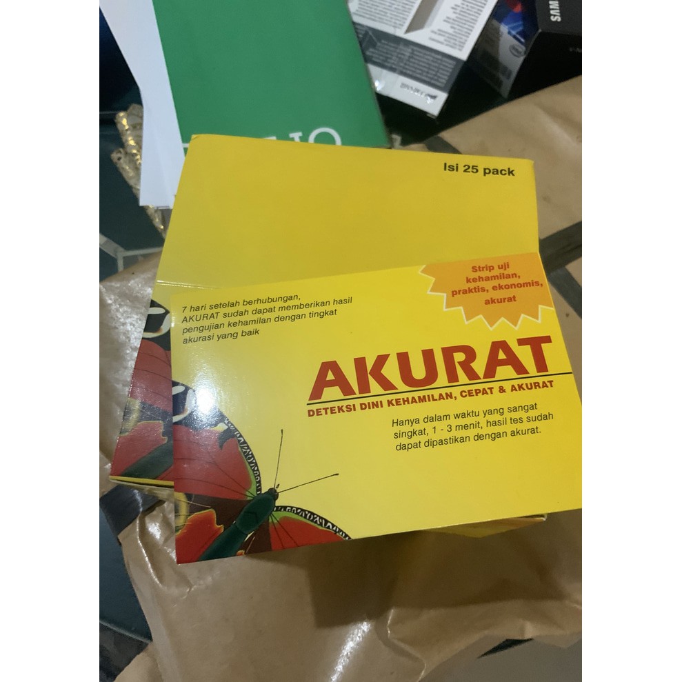 Akurat test kehamilan test pack