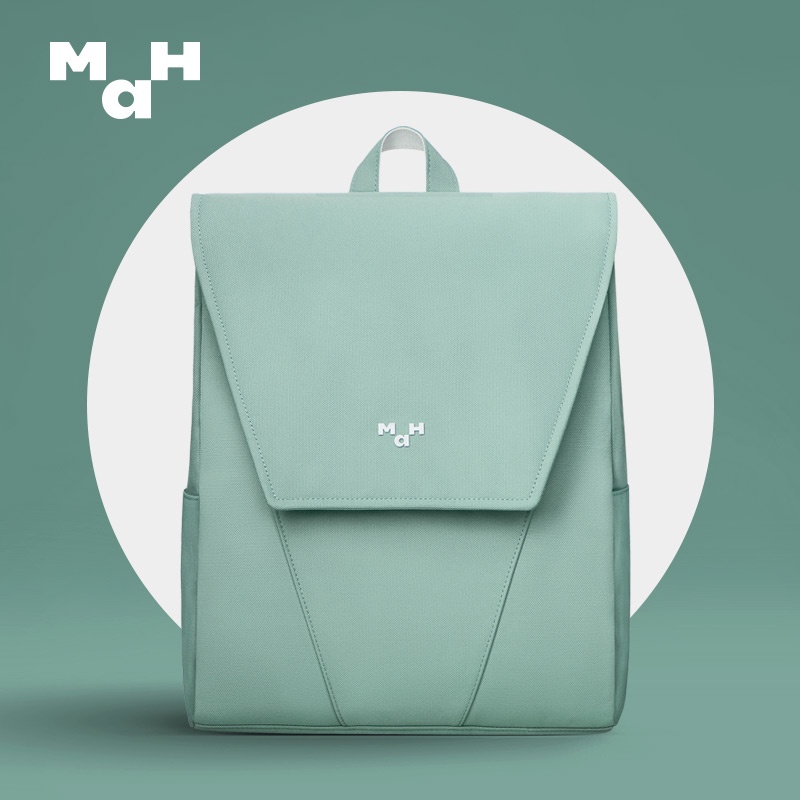 MAH Young RECYCLOTH Laptop Backpack Tas Ransel Pria Wanita Tas sekolah