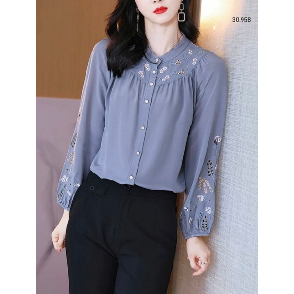 BLOUSE SHEIXE BORDIR FASHION IMPORT TERBARU