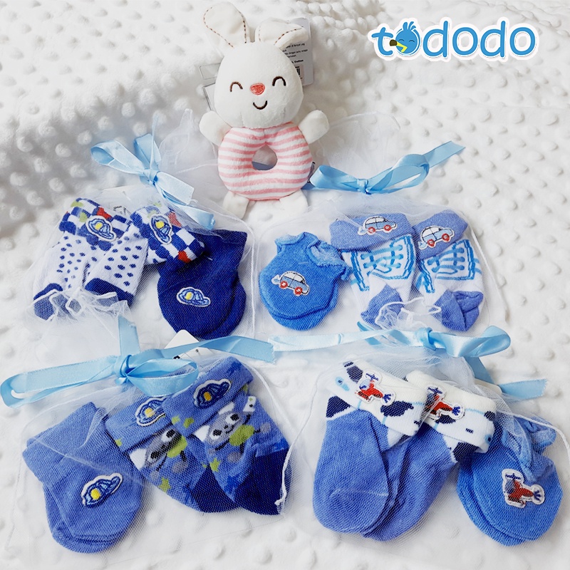 Carter Mitten Booties Set / Sarung Tangan Kaki Bayi Newborn