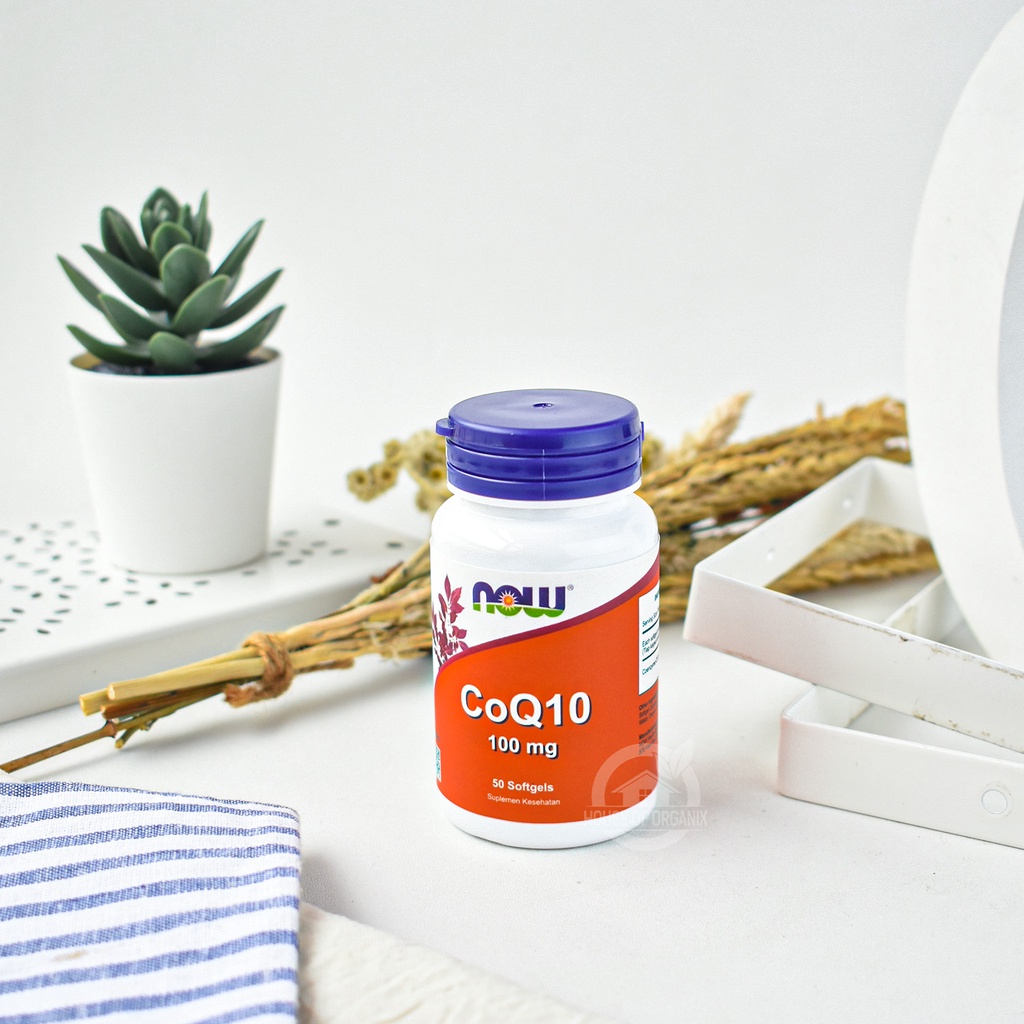 NOW Foods CoQ10 100 mg 50 Softgels