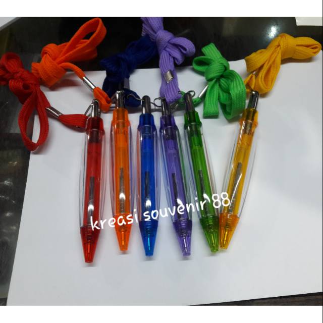 

Pen Promosi Cabe tali Insert Paper